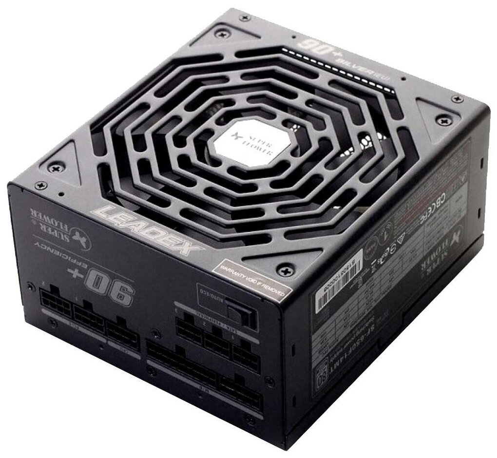 Блок питания SUPER FLOWER Leadex Silver 650W ATX Silver SF-650F14MT