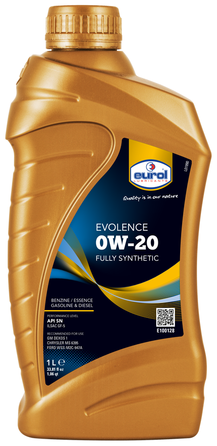 Синтетическое моторное масло Eurol Evolence 0W-20
