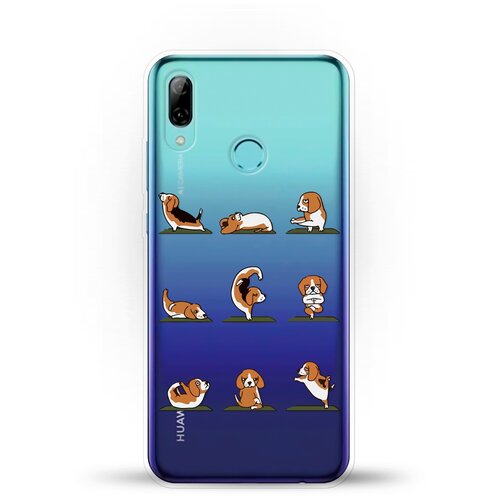 фото Силиконовый чехол зарядка от биглей на huawei p smart (2019) andy & paul