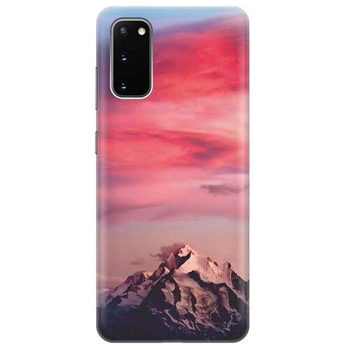 фото Ультратонкий силиконовый чехол-накладка для samsung galaxy s20 с принтом gosso