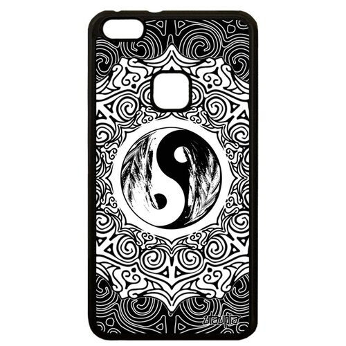 фото Чехол на мобильный huawei p10 lite, "инь и ян" буддизм цикл utaupia