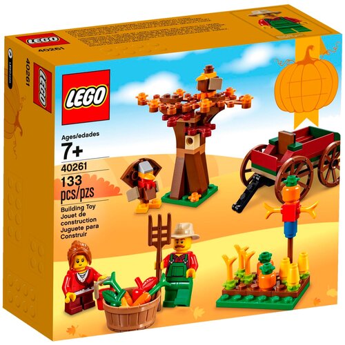 LEGO Seasonal 40261 Урожай в День Благодарения, 133 дет. lego brickheadz 40352 пугало на день благодарения 177 дет