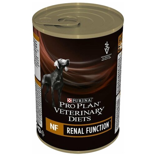 Влажный корм для собак Purina Pro Plan Veterinary Diets NF RENAL FUNCTION, при патологии почек, 3 шт. х 400 г