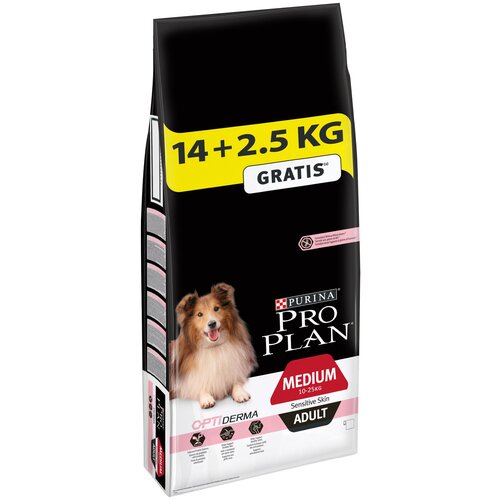 Сухой корм для собак Purina Pro Plan Medium Adult Sensitive Skin 14 кг