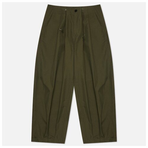 фото Мужские брюки uniform bridge balloon зелёный, размер m