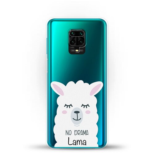 фото Силиконовый чехол лама на xiaomi redmi note 9s andy & paul