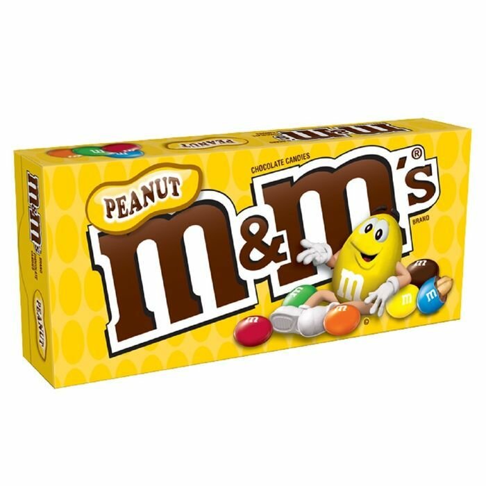 Шоколадное Драже M&M's Peanut / М&М'c Арахис 87,9 г. (США) - фотография № 2