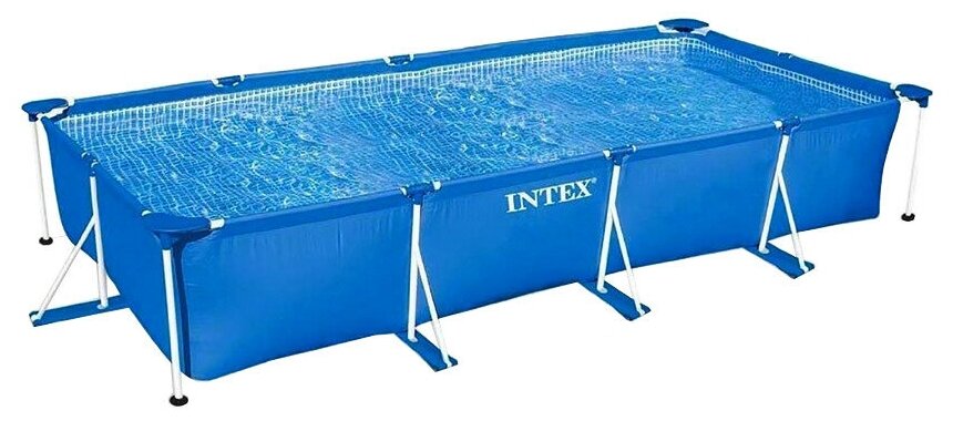 Бассейн каркасный Intex Rectangular Frame Pool, 450х220х84см, 28273