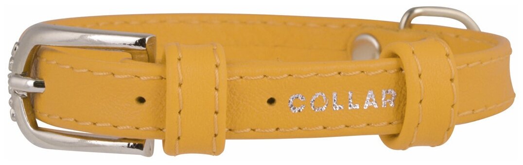 Ошейник COLLAR желтый XS 21-29см*12мм 3256 8