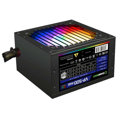 Блок питания 500W GameMax VP-500-RGB