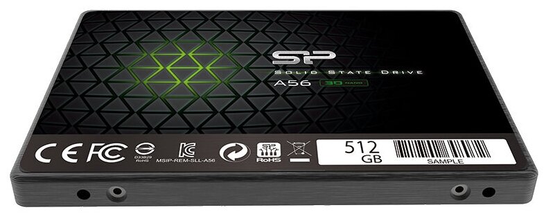 Накопитель SSD 2.5'' Silicon Power Ace A56 512GB SATA-III 7мм - фото №2