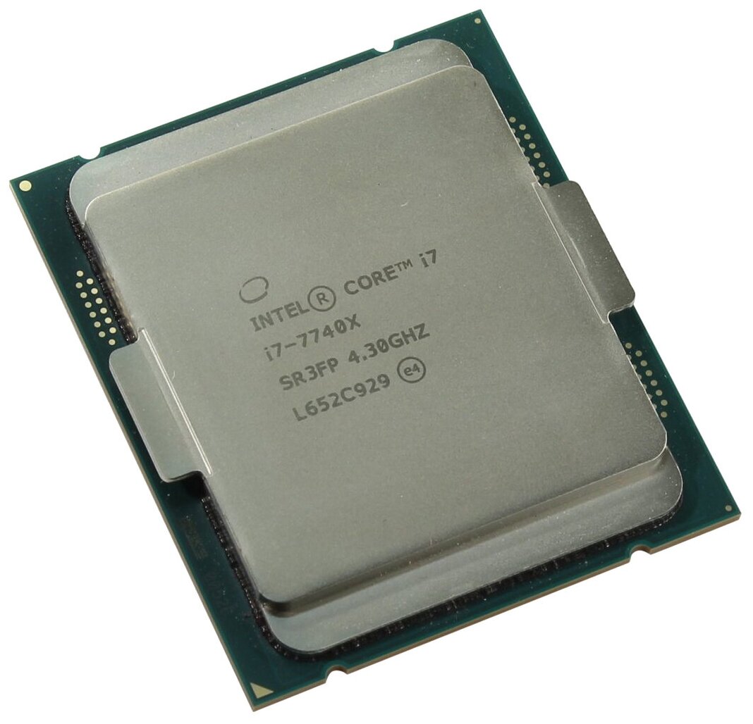 Процессор Intel Core i7-7740X LGA2066, 4 x 4300 МГц, OEM