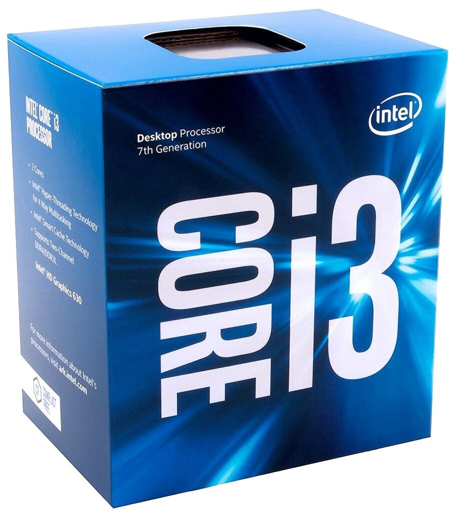 Процессор Intel Core i3-7100 LGA1151, 2 x 3900 МГц, OEM