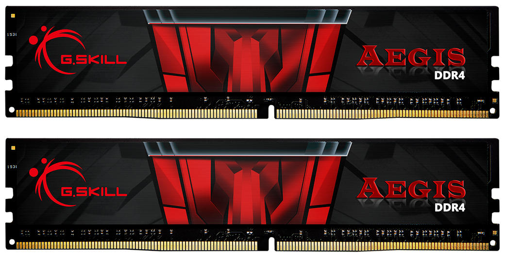 Оперативная память G.skill AEGIS DDR4 32GB (2x16GB kit) 3200MHz CL16 1.35V (F4-3200C16D-32GIS)