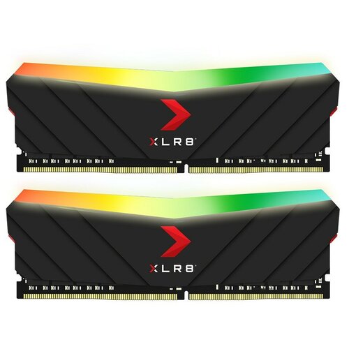 Оперативная память PNY 16 ГБ 8 ГБ x 2 DDR4 3200 МГц DIMM CL16 MD16GK2D4320016XRGB 699000₽