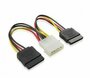 Переходник IDE Molex 4 Pin на 2 SATA