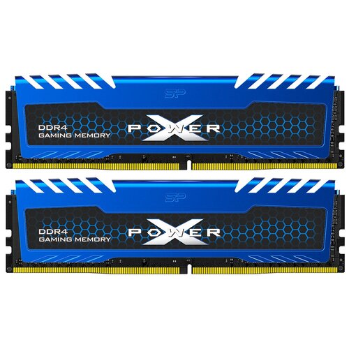 Оперативная память Silicon Power XPOWER Turbine 16 ГБ (8 ГБ x 2) DDR4 3200 МГц CL16 SP016GXLZU320BDA