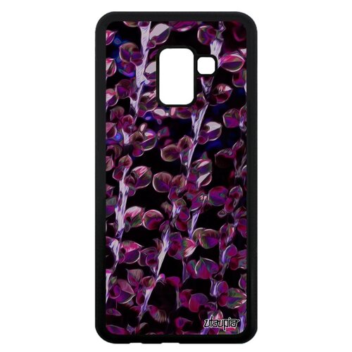 фото Чехол для samsung galaxy a8 2018, "ветви" листья сакура utaupia
