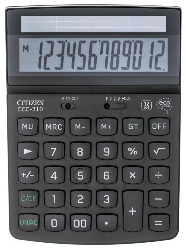 Калькулятор бухгалтерский CITIZEN ECC-310
