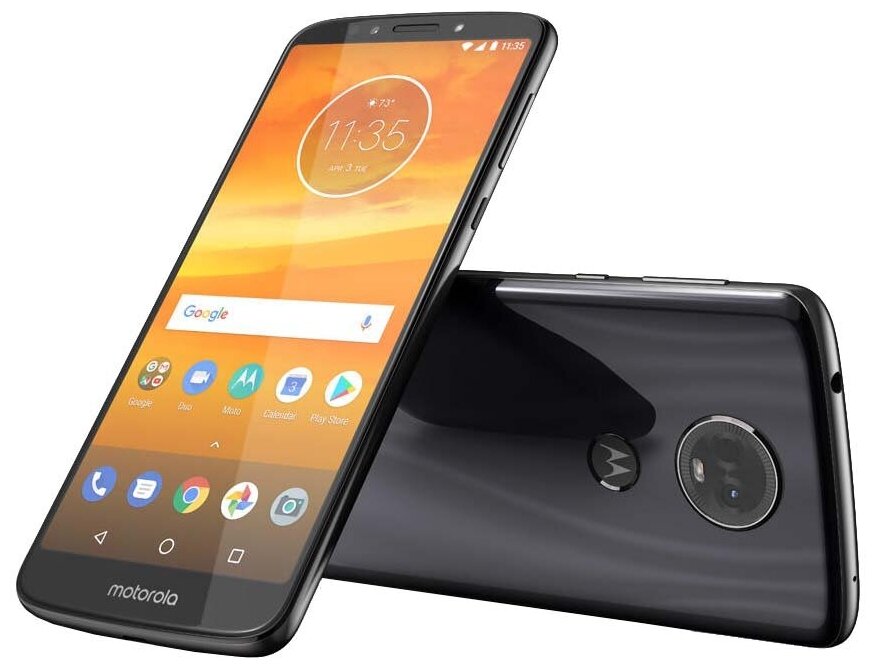 Смартфон Motorola Moto E5 Plus 3/32 ГБ, Dual nano SIM, черный