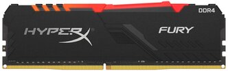 Оперативная память HyperX Fury RGB 16 ГБ DDR4 3000 МГц DIMM CL15 HX430C15FB3A/16