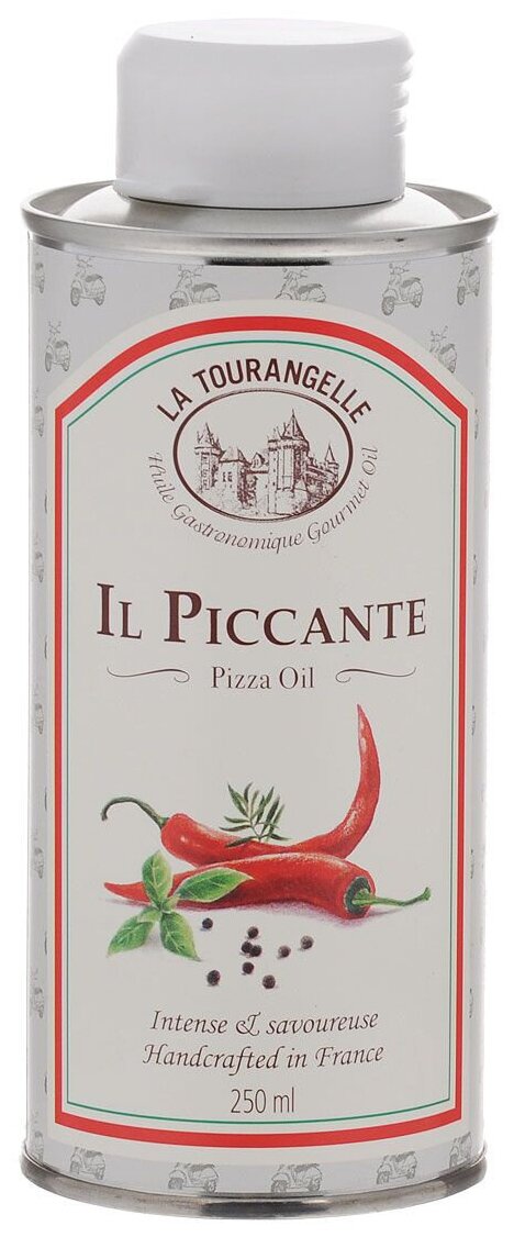 Смесь растительных масел La Tourangelle для пиццы II Piccante с перцем "II Piccante Oil", 250 мл, 1шт