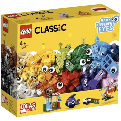 Конструктор LEGO Classic 11003 Кубики и глазки, 451 дет. конструктор lego classic 11015 вокруг света