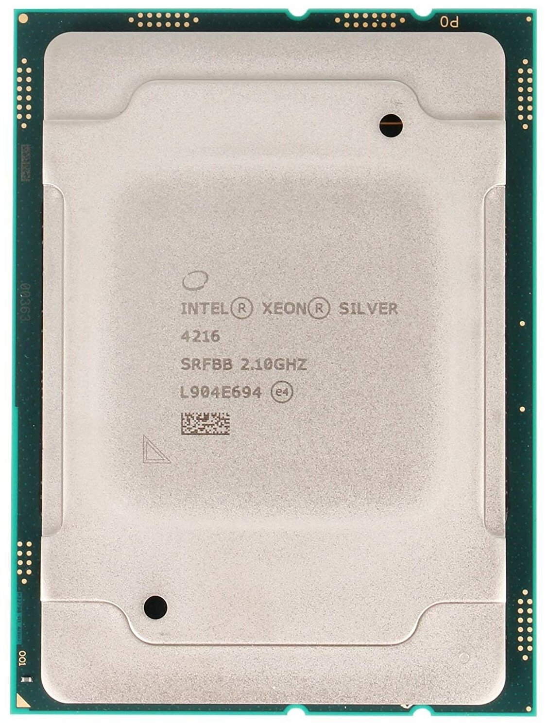 Intel Xeon Silver 4216 Processor (2.1GHz, 16C, 22M, 9,6 GT/s, 100W, Turbo, HT) DDR4 2400- Kit