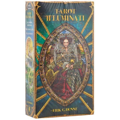 dunne e huggens k tarot apokalypsis апокалипсис таро Гадальные карты U.S. Games Systems Таро Dunne/Huggens Illuminati Tarot Kit, 78 карт, 350