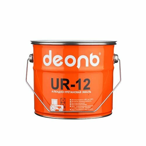 Эмаль быстросохнущая Деоль Ur-12 Автоспец 00021885, 3кг, ярко-зеленый