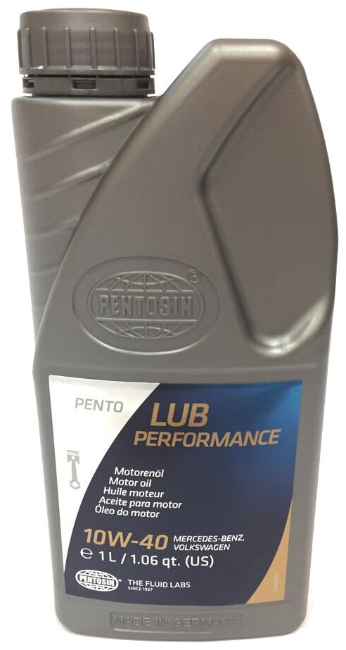 Синтетическое моторное масло Pentosin Pentolub Performance 10W-40