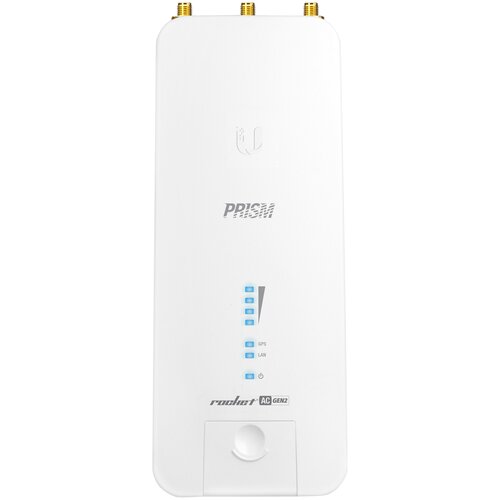 wi fi точка доступа ubiquiti ltu pro белый Wi-Fi роутер Ubiquiti Rocket 5AC Prism Gen2, белый