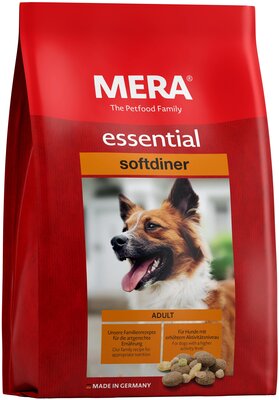 Сухой корм для собак Mera Essential Softdiner микс-меню с повышенным уровнем активности 