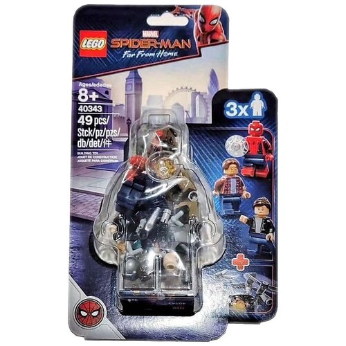 LEGO Marvel Super Heroes 40343 Человек-Паук и ограбление музея, 49 дет. конструктор lego marvel super heroes 76207 нападение на новый аскард
