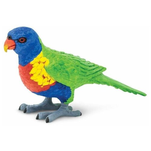 Фигурка Safari Ltd Wings of the World Birds Многоцветный лорикет 150229, 3.8 см