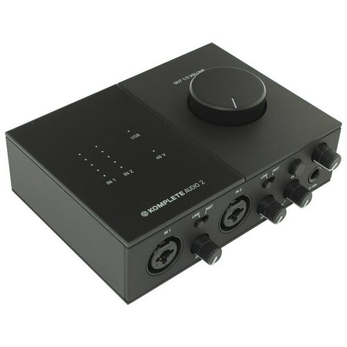 Внешняя звуковая карта Native Instruments Komplete Audio 2 native instruments komplete audio 6 mk2 usb аудиоинтерфейс