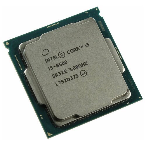 Процессор Intel Core i5-8500 LGA1151 v2, 6 x 3000 МГц, OEM процессор intel core i7 9700 lga1151 v2 oem coffee lake