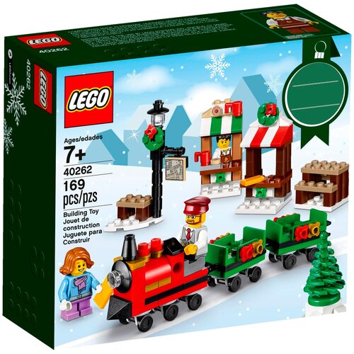 Конструктор LEGO Seasonal 40262 Новогодний поезд, 169 дет.