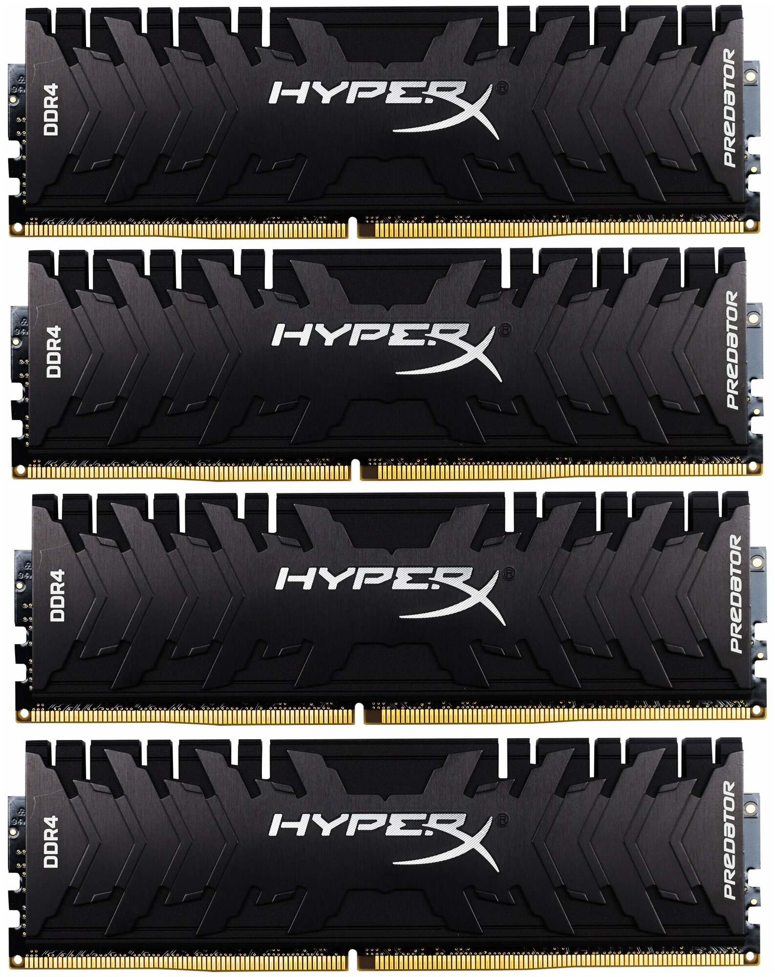 Оперативная память HyperX 32Gb (4x8 Гб) DDR4 Predator HX424C12PB3K4 32