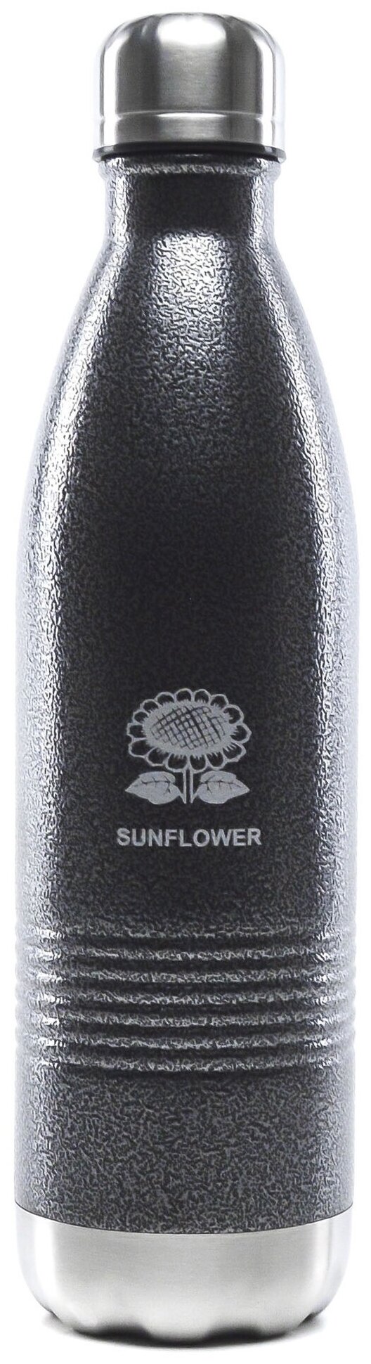 Термобутылка Sunflower SVК-750, 0.75 л, серый