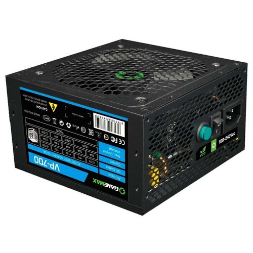 Блок питания GameMax VP-700 ATX 700W 80+, Ultra quiet