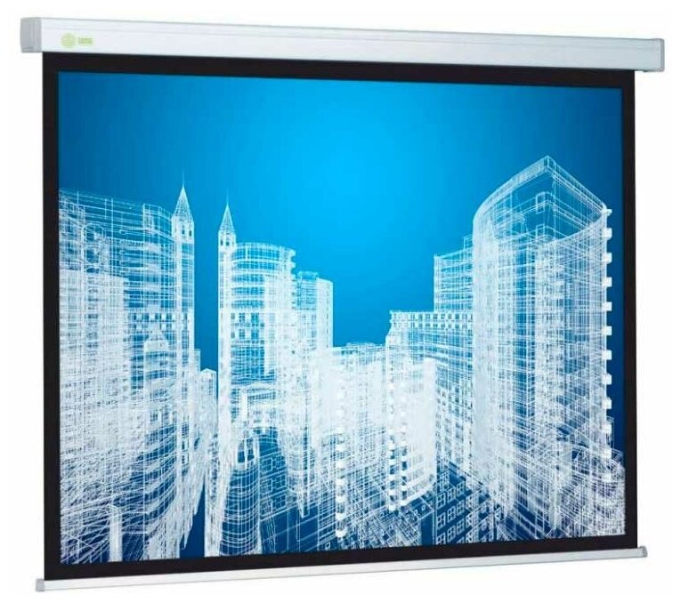 Экран Cactus Wallscreen 150" (381 см) настенно-потолочный - фото №2