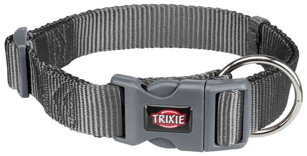 Ошейник для собак Trixie Premium L, графитовый