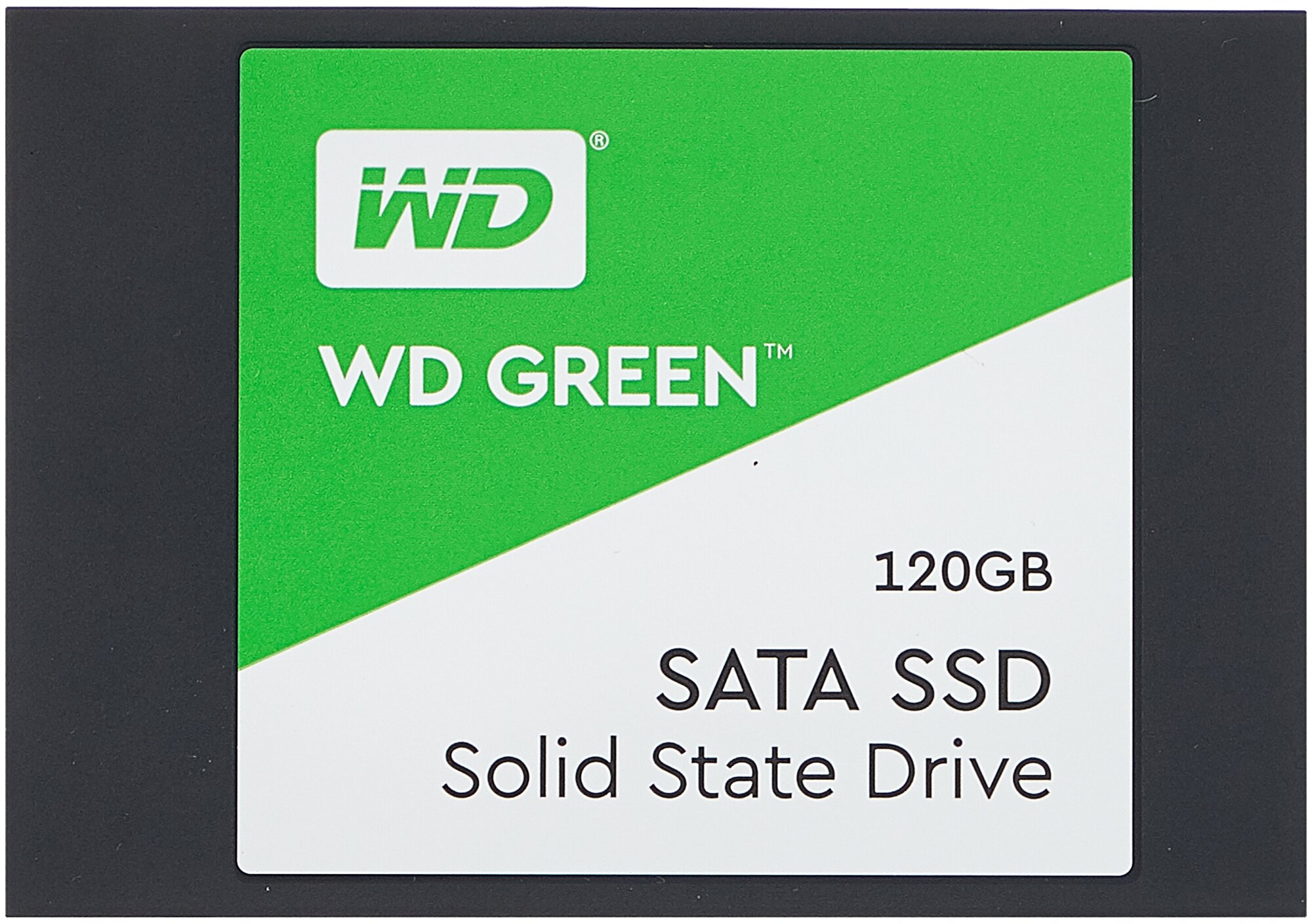 Твердотельный внутренний накопитель Western Digital 120 ГБ SSD WD Green 120 Gb SATA-III (TLC) 2.5" 6Gb/s