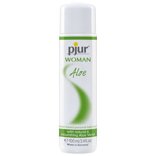 Масло-смазка Pjur Woman Aloe, 118 г, 100 мл, 1 шт. гель пенка для интим гигиены алоэ вера гипоаллерген для чувств будущих мам ph4 5 100млтмchocolatte