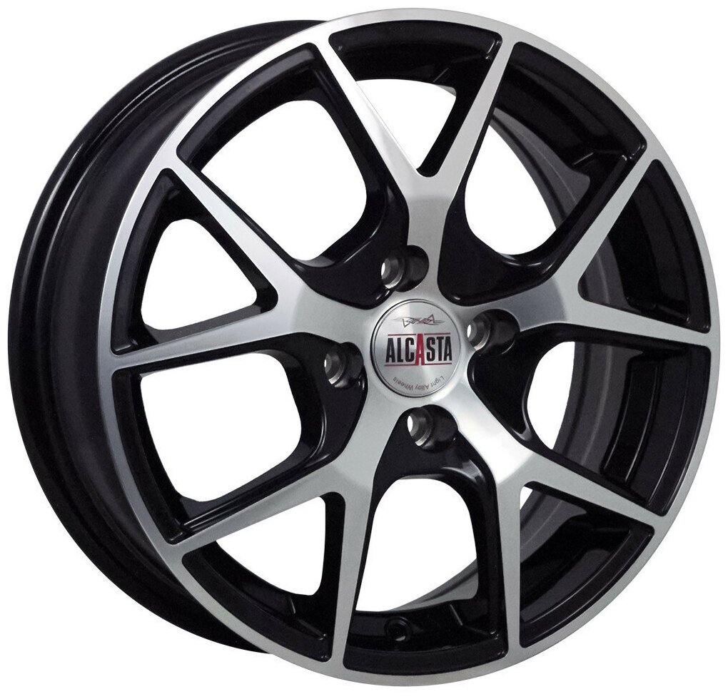 Диск колесный Alcasta M52 6x15/4x100 D60.1 ET36 BKF