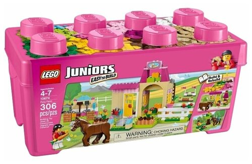 Конструктор LEGO Juniors 10674 Ферма пони, 306 дет.