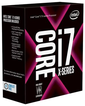 Процессор Intel Core i7-7740X LGA2066,  4 x 4300 МГц