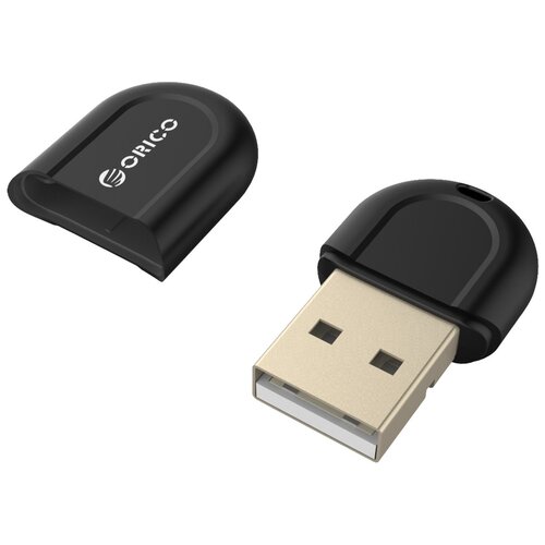 Bluetooth адаптер ORICO BTA-408, черный адаптер usb bluetooth orico bta 408 желтый