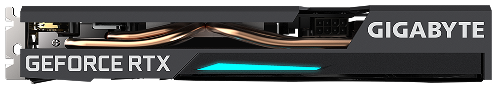 Видеокарта GIGABYTE NVIDIA GeForce RTX 3060Ti , LHR, 8ГБ, GDDR6, LHR, Ret - фото №3